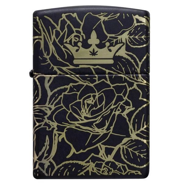 Зажигалка Zippo Queen of Bud Dark Roses Design 47107 77890033 фото