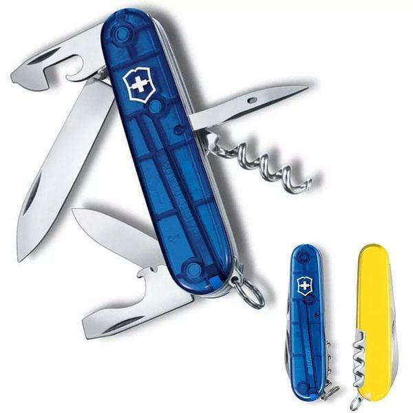 Швейцарский нож Victorinox Spartan Ukraine Сине-желтый (1.3603.T2.8) V77553056 фото