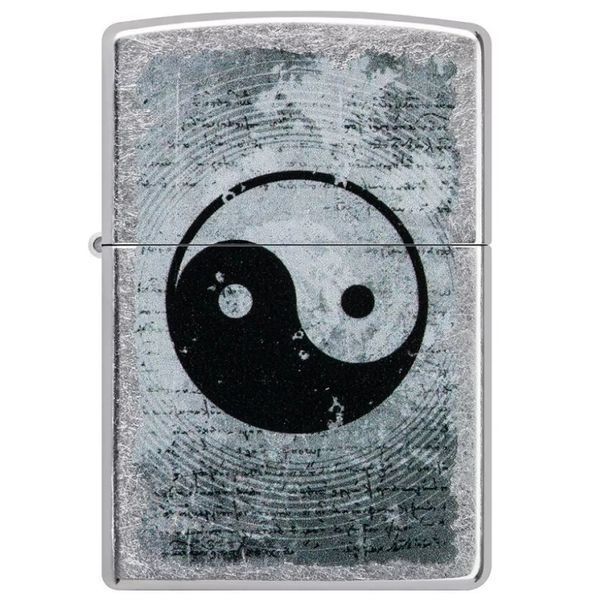 Зажигалка Zippo Yin Yang Design Серебристая 49772 V77550574 фото