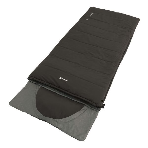 Спальний мішок Outwell Contour Reversible/+2&deg;C Midnight Black Left (230300) 928323 фото