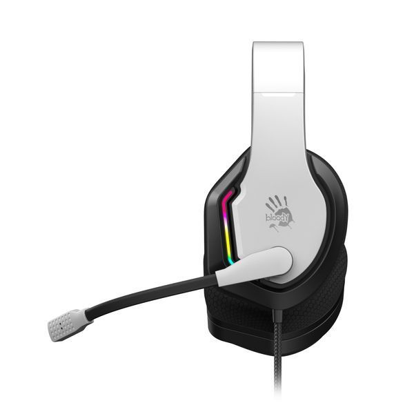 Гарнітура ігрова Bloody G260p (White) з підсвічуванням, USB, колір білий G260p (White) 1606306 фото