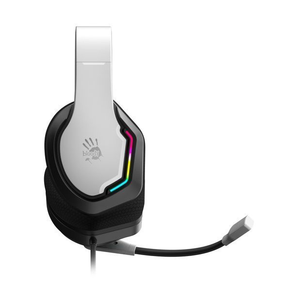 Гарнітура ігрова Bloody G260p (White) з підсвічуванням, USB, колір білий G260p (White) 1606306 фото