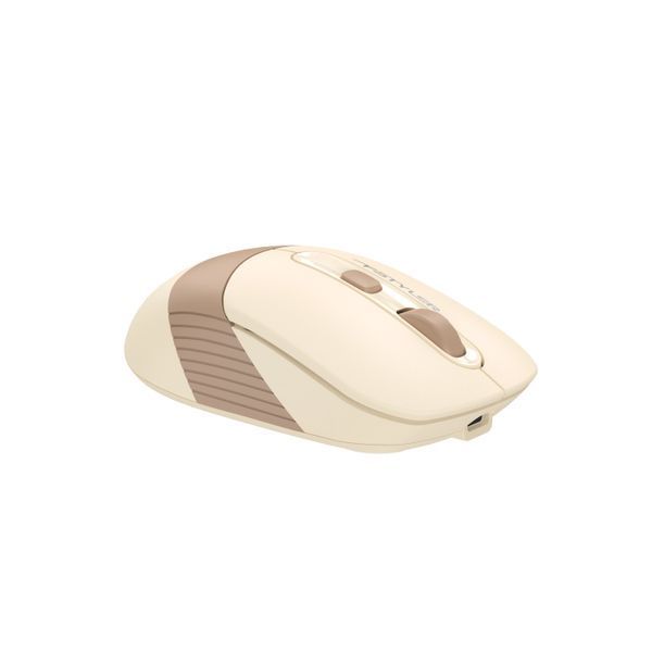 Мышь беспроводная A4Tech Fstyler FG10CS Air (Cafe Latte), USB, цвет бежевый FG10CS Air (Cafe Latte) 1606361 фото