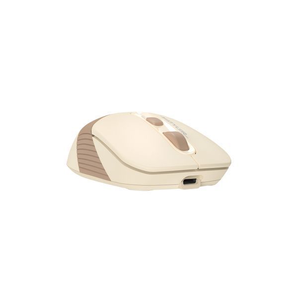 Мышь беспроводная A4Tech Fstyler FG10CS Air (Cafe Latte), USB, цвет бежевый FG10CS Air (Cafe Latte) 1606361 фото