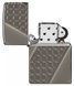 Зажигалка Zippo 46812 Armor Black Ice MultiCut Photo Image 360 Elegant Dots Design 77890070 фото 4