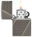 Зажигалка Zippo 46812 Armor Black Ice MultiCut Photo Image 360 Elegant Dots Design 77890070 фото 5