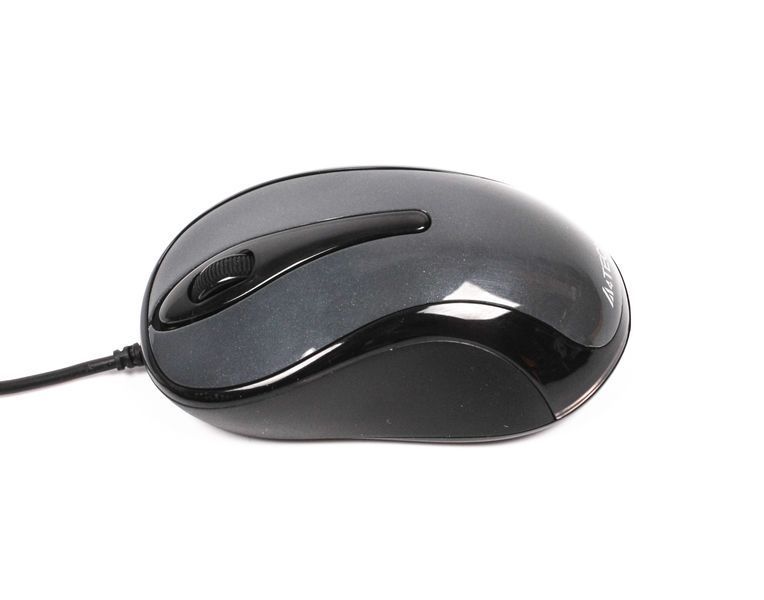 Миша A4Tech N-360-1 V-Track USB, ciра N-360-1 (Glossy grey) 0202635 фото