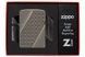 Зажигалка Zippo 46812 Armor Black Ice MultiCut Photo Image 360 Elegant Dots Design 77890070 фото 1