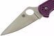 Ніж Spyderco Delica 4 Lightweight VG-10 FRN Purple C11FPPR 871733 фото 7