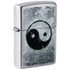 Зажигалка Zippo Yin Yang Design Серебристая 49772 V77550574 фото 1
