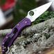 Ніж Spyderco Delica 4 Lightweight VG-10 FRN Purple C11FPPR 871733 фото 12