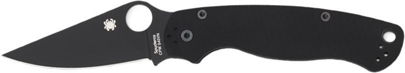 Нож Spyderco Para Military 2 Black Blade CPM-S45VN C81GPBK2 870153 фото