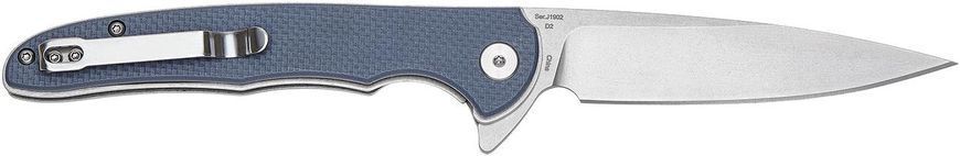 Ніж CJRB Briar SW D2 G-10 Gray-blue Сіро-блакитний J1902-GYF 27980235 фото