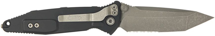 Нож Microtech Socom Elite Tanto Point Apocalyptic PS Black Полусеррейтор161-11AP 14090589 фото