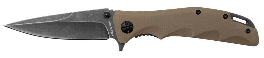 Ніж Fox Edge Mandatory Fun Coyote tan FE-025 17530635 фото