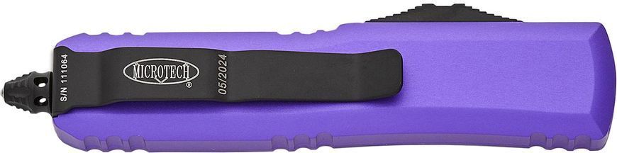 Ніж Microtech UTX-85 Double Edge Black Blade Purple 232-1PU 14090702 фото