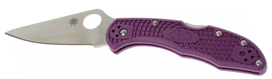 Ніж Spyderco Delica 4 Lightweight VG-10 FRN Purple C11FPPR 871733 фото