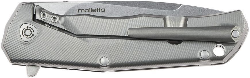 Нож Lionsteel T.R.E. Titan Grey Серый GY TRE GY 392126 фото