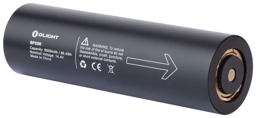 Акумуляторний блок Olight X9RBP 6000mAh 144V для X9R BPX9R 23702893 фото