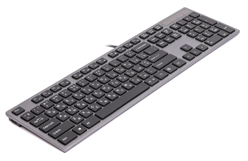 Клавиатура A4-Tech KV-300H USB, серая, X-Key+USB порт. KV-300H USB (Grey+Black) 0200091 фото