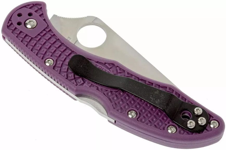 Ніж Spyderco Delica 4 Lightweight VG-10 FRN Purple C11FPPR 871733 фото