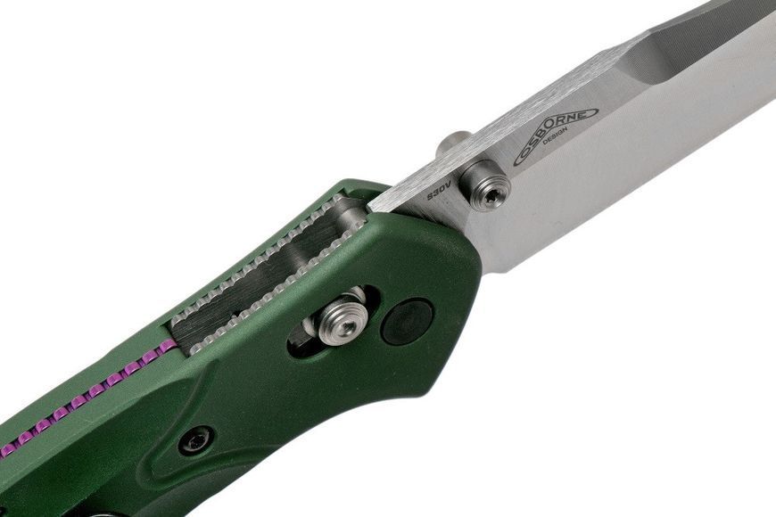 Нож Benchmade Mini Osborne 945 Green 4008415 фото