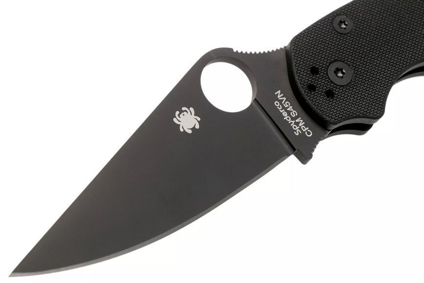 Нож Spyderco Para Military 2 Black Blade CPM-S45VN C81GPBK2 870153 фото