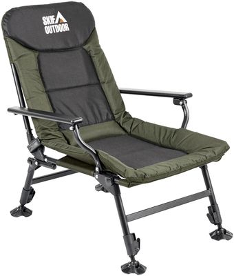 Крісло розкладне Skif Outdoor Comfy. L. Dark Green/Black 3890241 фото