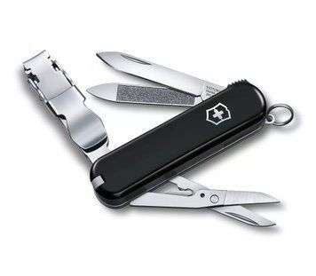 Швейцарський ніж Victorinox NailClip 580 65 мм 8 функцій Чорний (0.6463.3) V77553687 фото