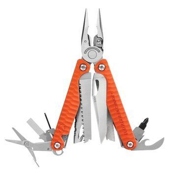 Мультитул Leatherman Charge PLUS Orange + Чохол + метричні біти + кліпса + кільце для темляка 4007845 фото