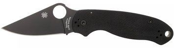 Ніж Spyderco Para 3 Black Blade CPM-S45VN G-10 Black C223GPBK 871738 фото
