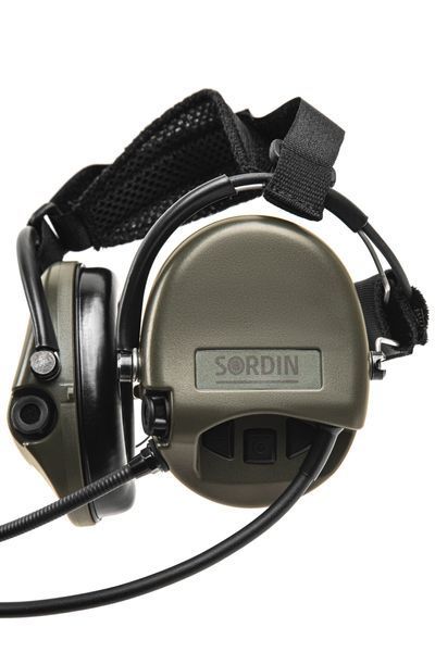 76332-06-S Навушники Sordin Supreme MIL CC Neckband Green PVC 6008834 фото