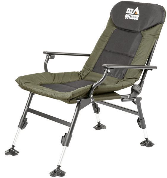 Крісло розкладне Skif Outdoor Comfy L Dark Green/Black 3890241 фото