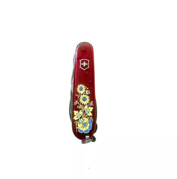 Швейцарський ніж Victorinox Huntsman Ukraine Квіти 1.3713.T_T1050u V77554195 фото