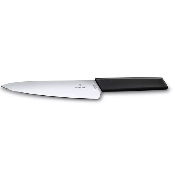 Кухонний обробний ніж Victorinox Swiss Modern Carving Чорний, блістер 6.9013.19B V77554467 фото