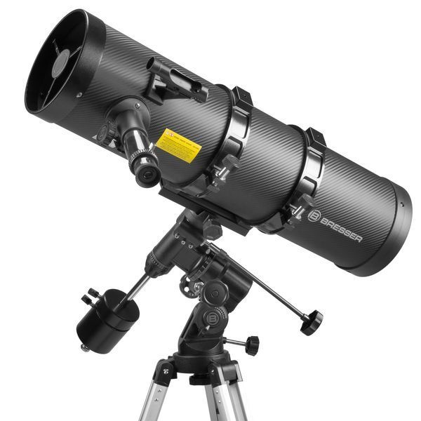 Телескоп Bresser Pollux 150/1400 EQ3 Carbon с солнечным фильтром и адаптером для смартфона (4690900) 922305 фото