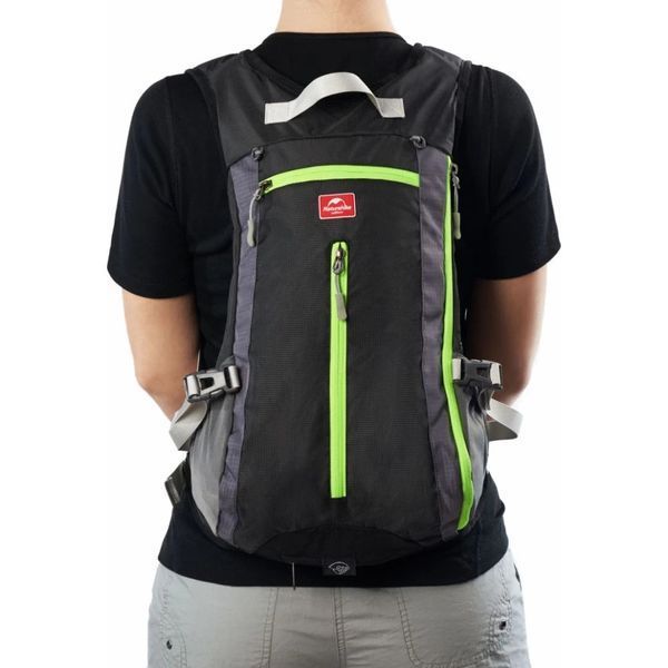 Велорюкзак з чохлом для шолома Naturehike 15 л sky blue NH15C001-B, Голубой 99186 фото