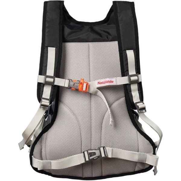 Велорюкзак з чохлом для шолома Naturehike 15 л sky blue NH15C001-B, Голубой 99186 фото