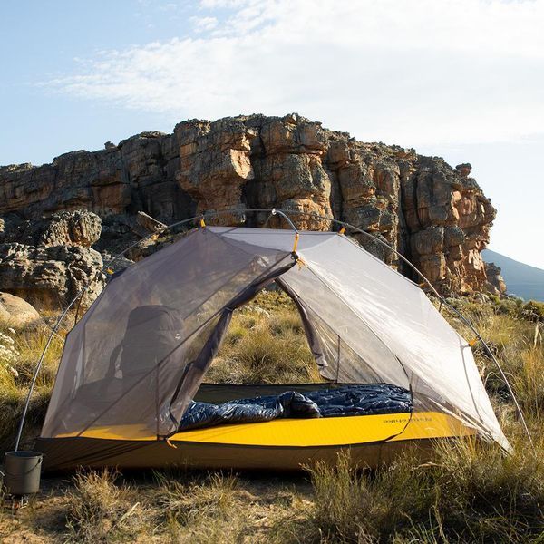 Намет надлегкий двомісний з футпринтом Naturehike Mongar NH17T007-M, 20D, фіолетовий 82975 фото
