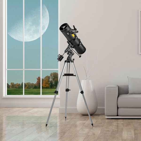 Телескоп Bresser Pollux 150/1400 EQ3 Carbon с солнечным фильтром и адаптером для смартфона (4690900) 922305 фото