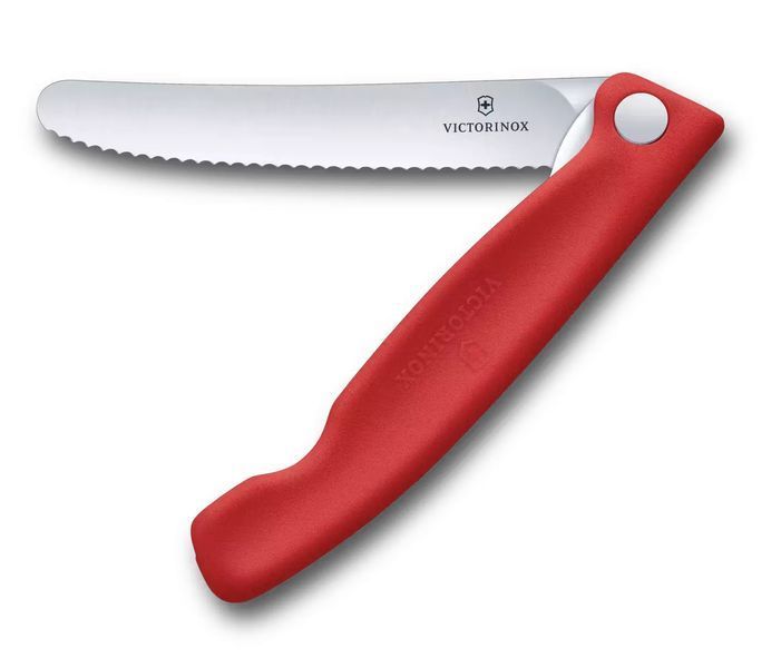 Ніж для пікніка складаний Victorinox Swiss Classic Picnic Серрейтор Червоний6.7831.FC1 V77554429 фото