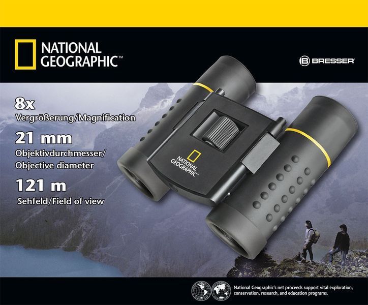 Бинокль National Geographic 8x21 Pocket (9024000) 929322 фото