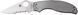 Ніж Spyderco UpTern Stainless Steel Напівсеррейтор C261PS 871552 фото 1