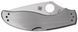 Ніж Spyderco UpTern Stainless Steel Напівсеррейтор C261PS 871552 фото 4