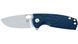 Нож Fox Core Stonewash Синий FX-604 BL 17530402 фото 1