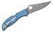 Нож Spyderco Stretch 2 XL Blue Nishikin C258GFBLP 871640 фото 9