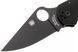 Ніж Spyderco Para 3 Black Blade CPM-S45VN G-10 Black C223GPBK 871738 фото 4