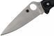 Ніж Spyderco Endura 4 Black FRN flat ground C10FPBK 871185 фото 4
