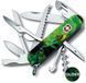 Швейцарский нож Victorinox Swiss Army Huntsman Zodiac Зеленая деревянная змея 1.3713.3_Z4310pk 4009119 фото 1