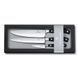 Набір кухонних кованих ножів Victorinox Forged Сhef's Grand Maitre 3 шт Чорні (7.7243.3) V77551886 фото 1